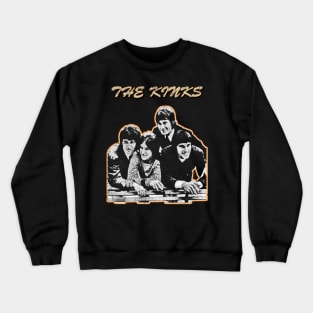 Retro The Kinks Crewneck Sweatshirt